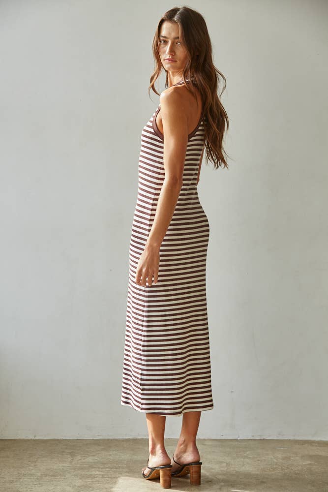 Cher Striped Tank Dress