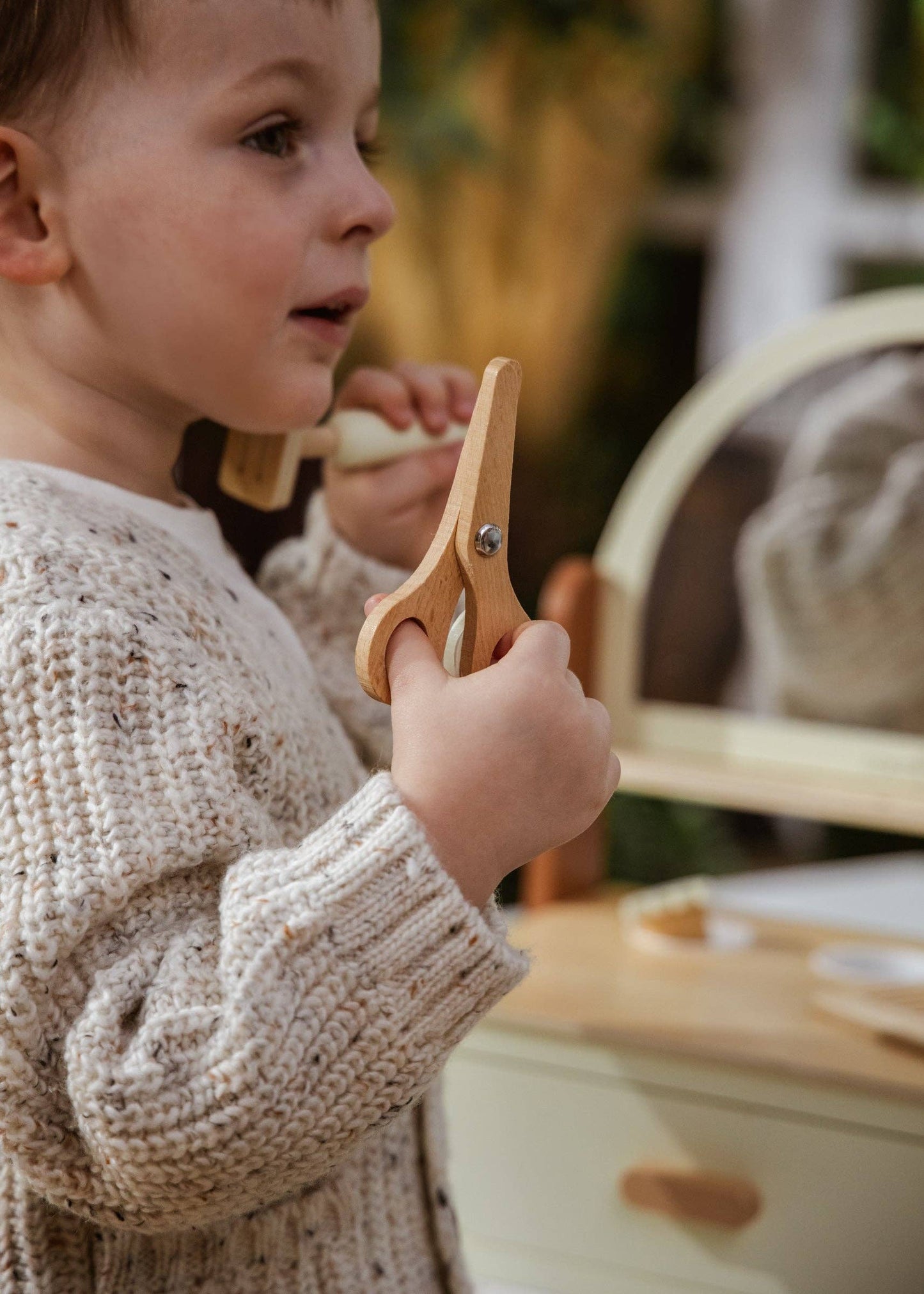 Wooden Beauty Station