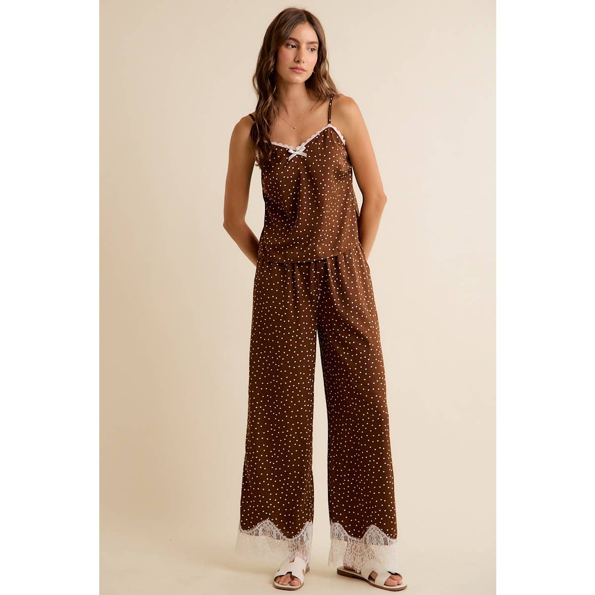 Stella Polka Dot Lace Trim