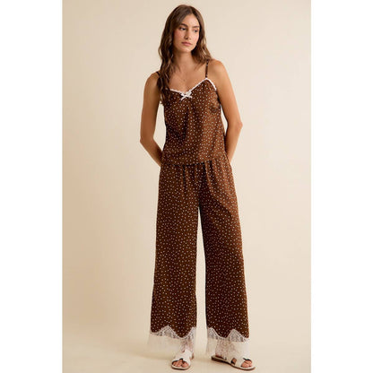 Stella Polka Dot Lace Trim