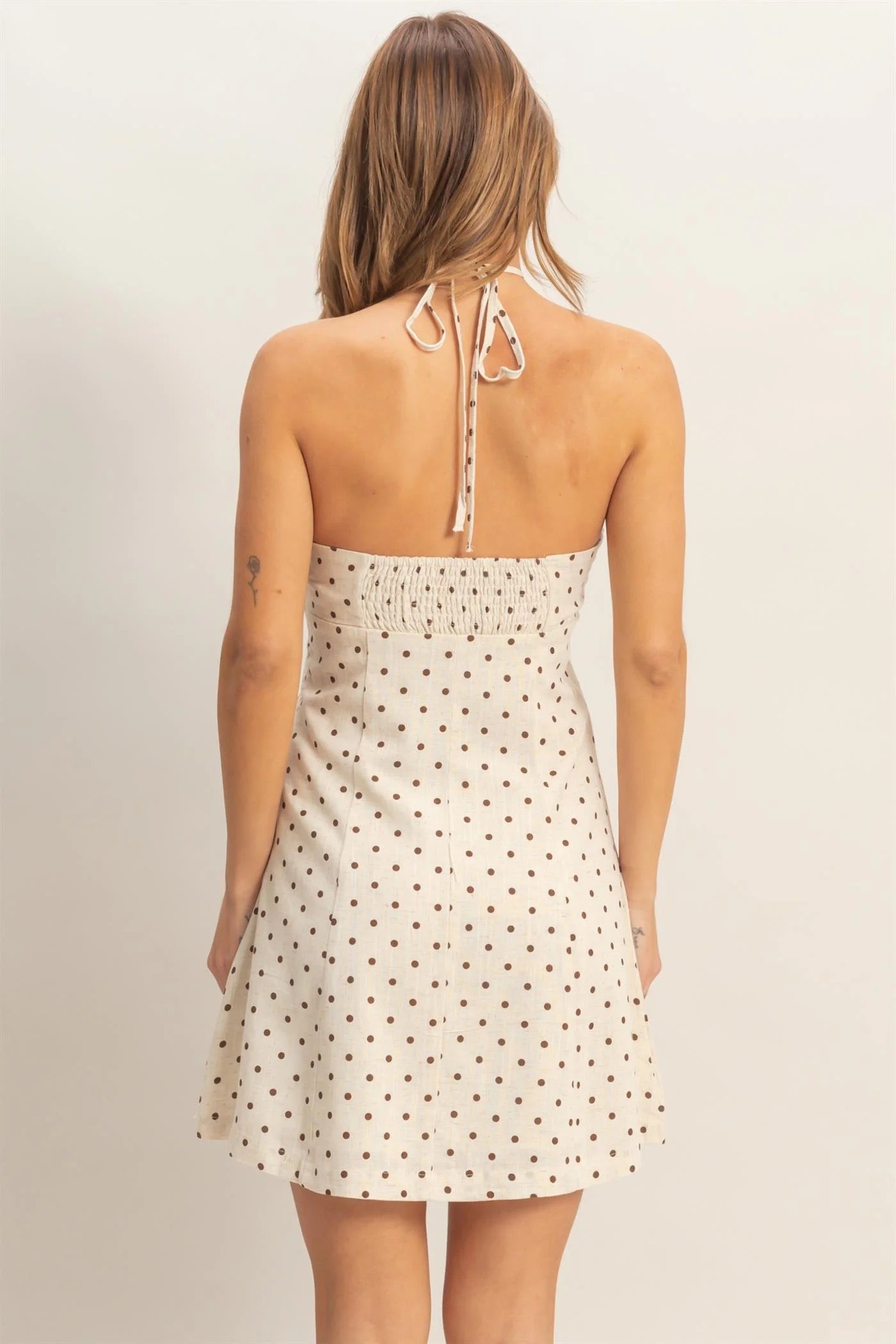 Leanne Polka Dot Dress (Two Colors)*