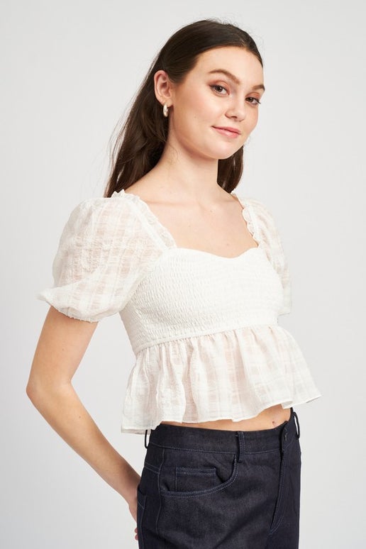 Bailee Babydoll Top