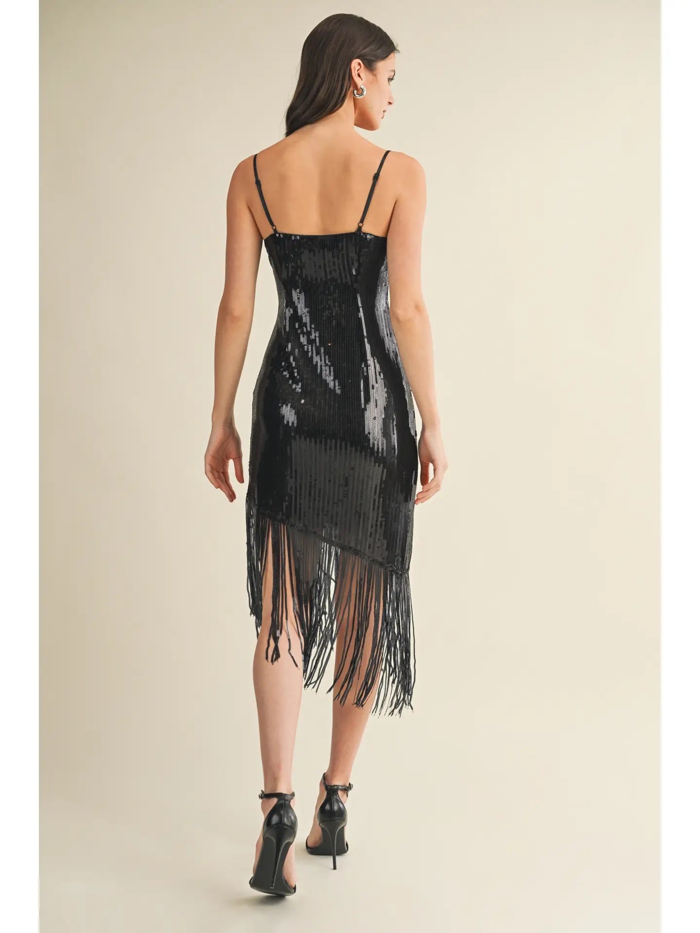 Fringe Slip Dress