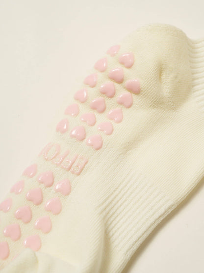 ✨ Effortless Club Retro Striped Grip Sock
