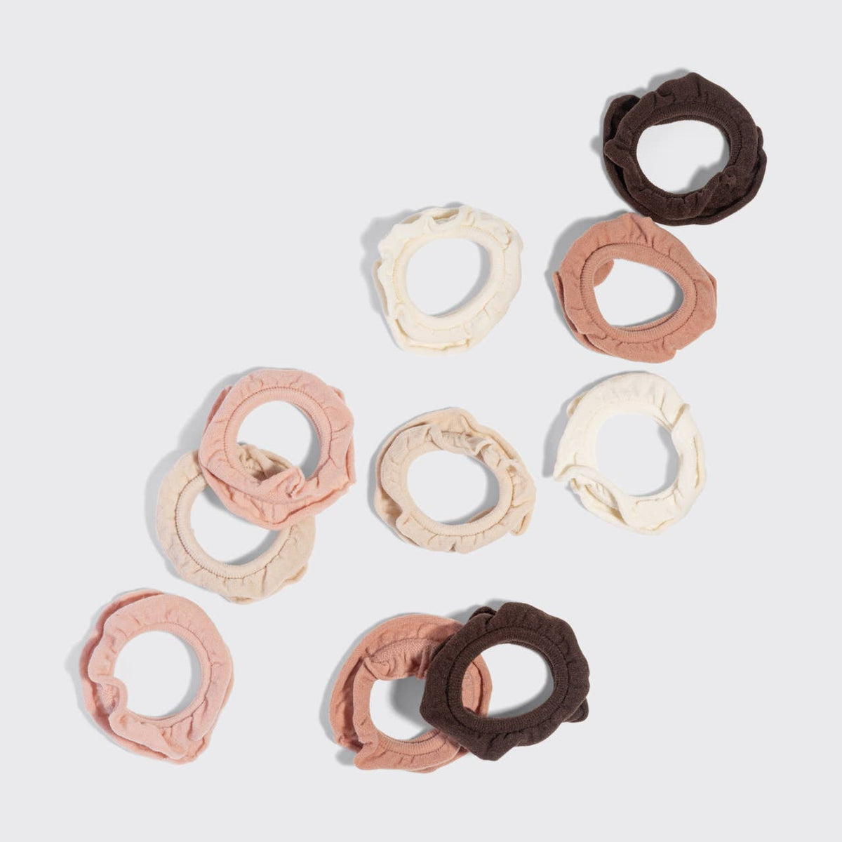 Recycled Fabric Petal Hair Elastics