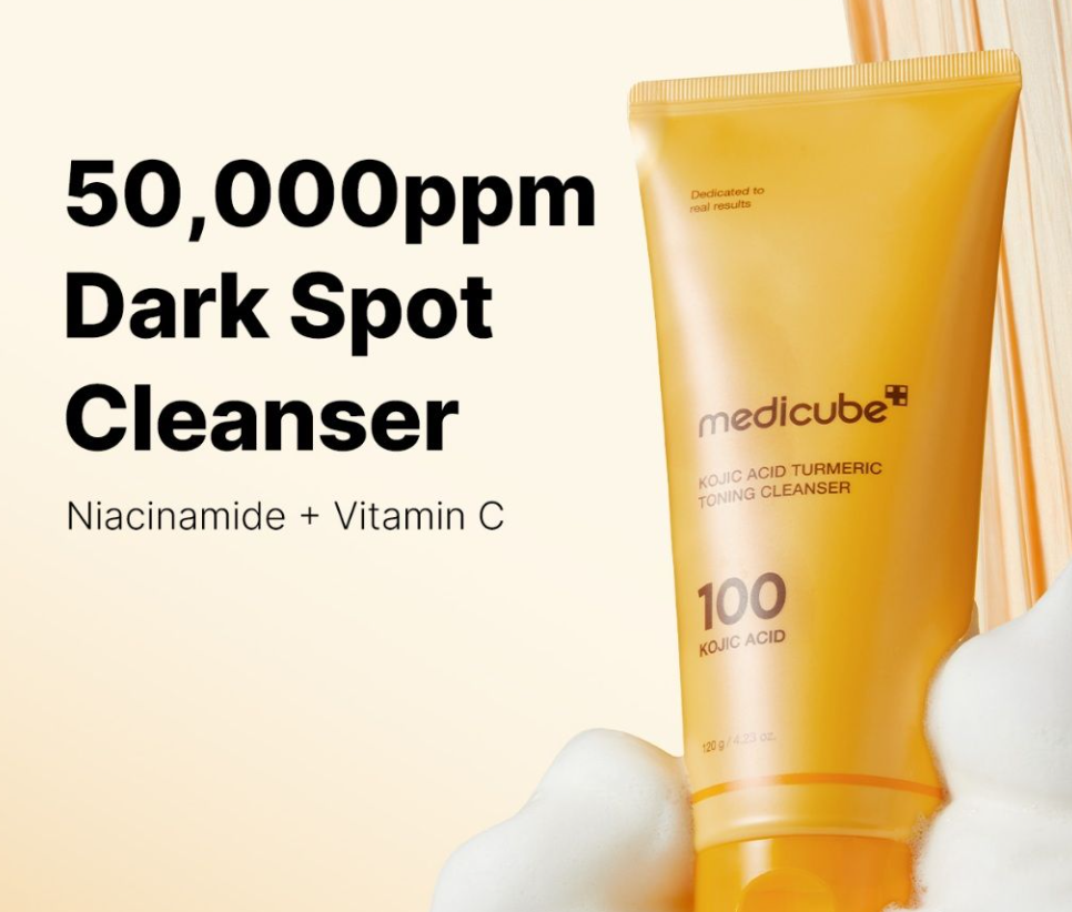MEDICUBE Kojic Acid Turmeric Toning Cleanser