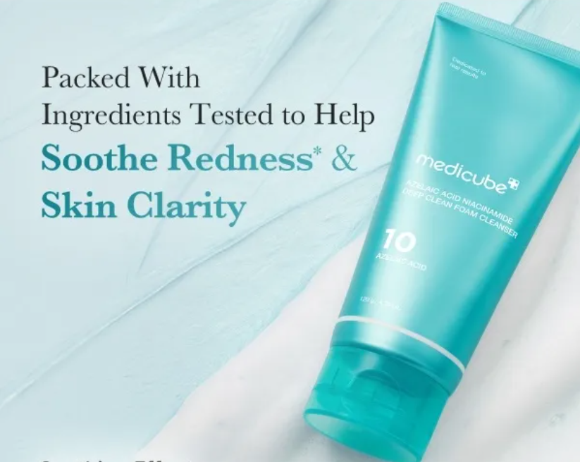 MEDICUBE Azelaic Acid Niacinamide Deep Clean Foam Cleanser