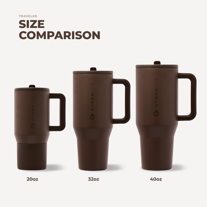 HydroJug - Chestnut 32oz Traveler