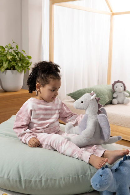 Dino Plush Toy - Grey Dragon