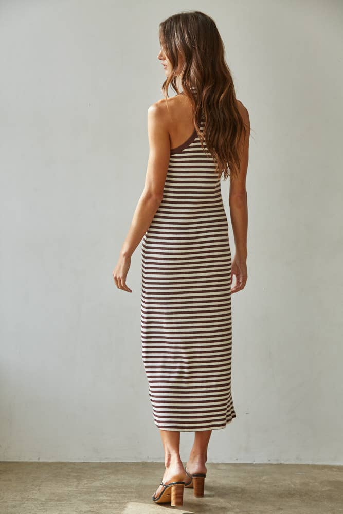 Cher Striped Tank Dress