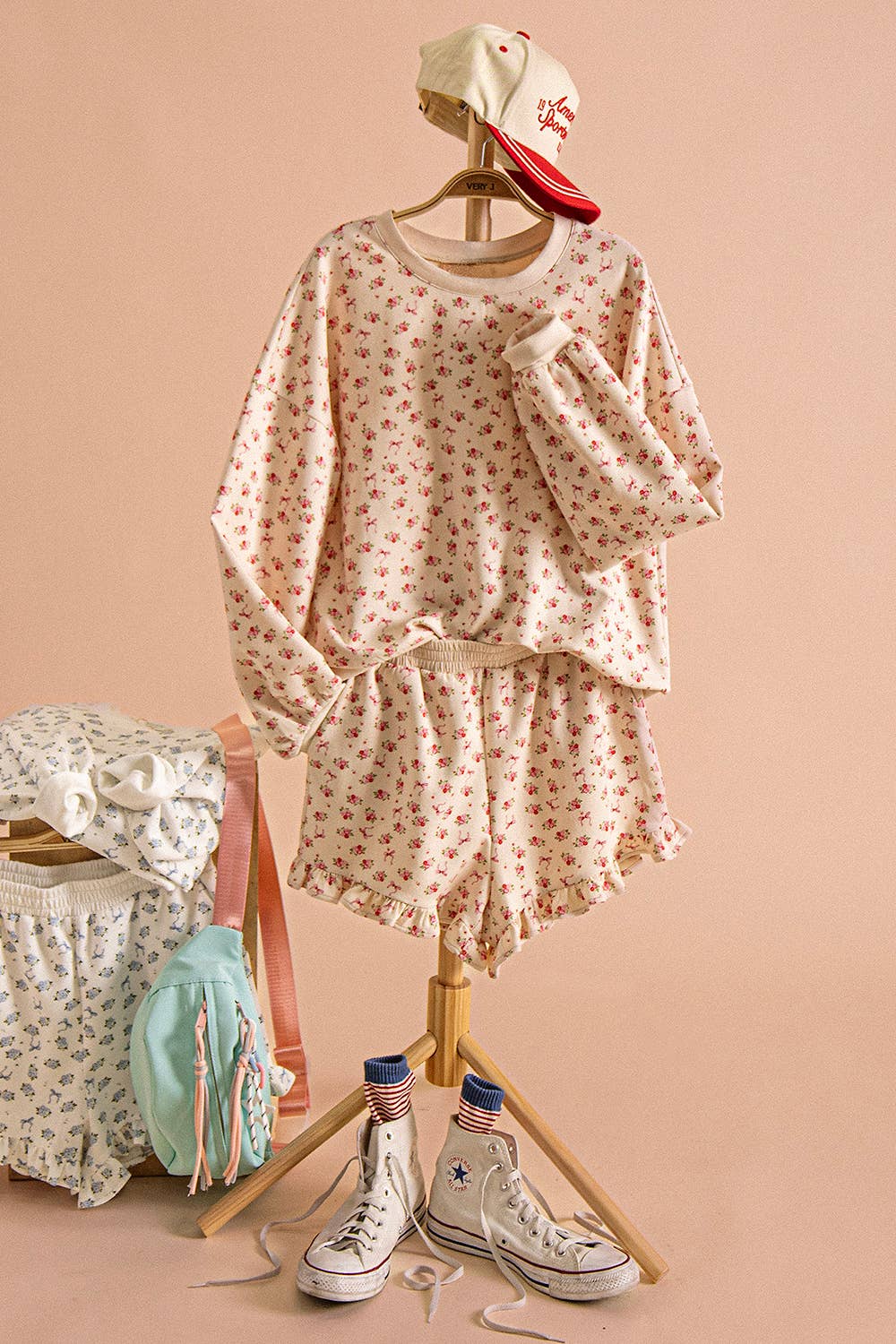 Brinley Floral Top & Shorts Set