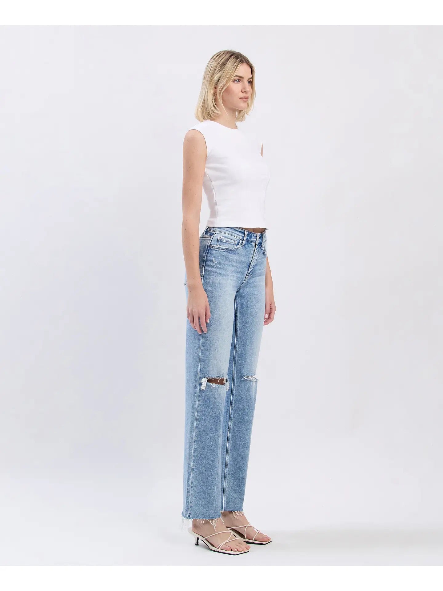 Glorietta Slim Wide Jeans
