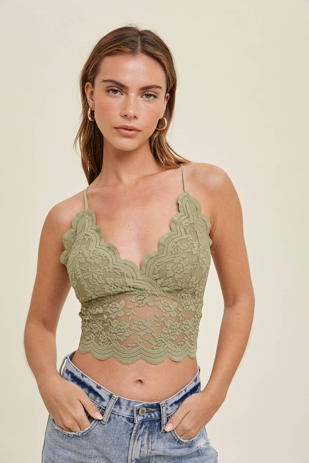LACE LONGLINE BRAMI