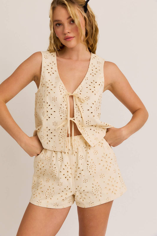 Ella Vest and Short Set