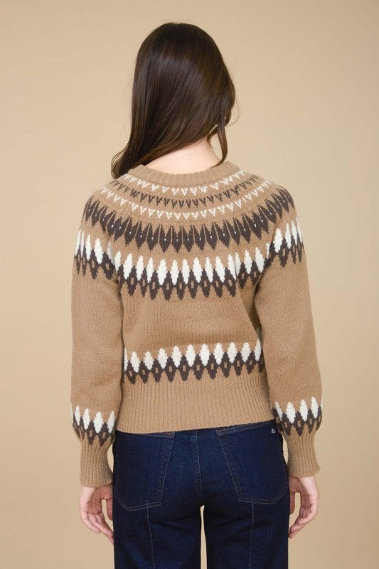Fair Isle Cardigan (2 Colors)