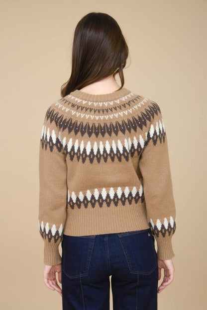 Fair Isle Cardigan (2 Colors)