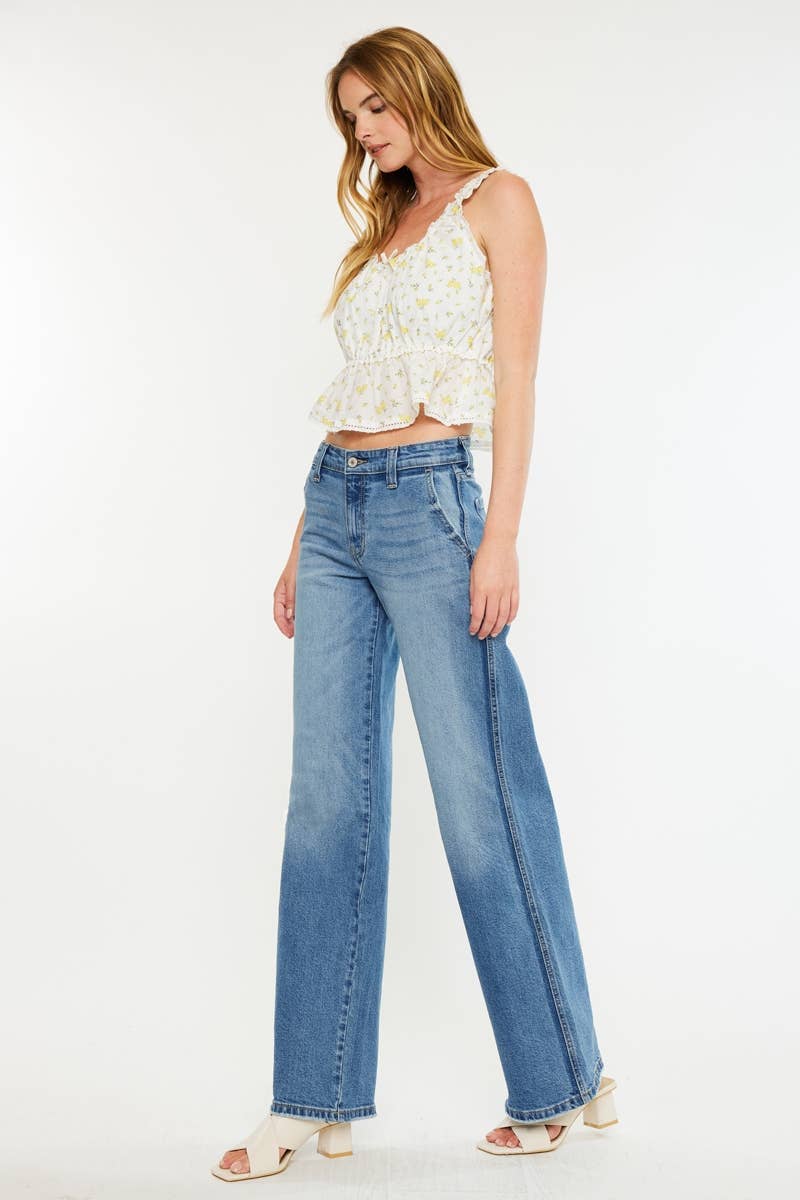 Mindy Wide Leg Jean