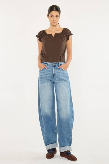 Juliette Low Slung Horseshoe Jean