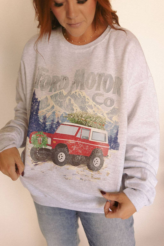 Winter Bronco Crewneck