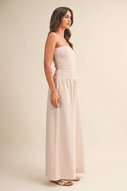 Kenzie Striped Jumpsuit*