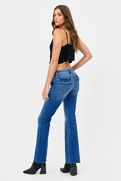 Utility Pocket Flare Jean