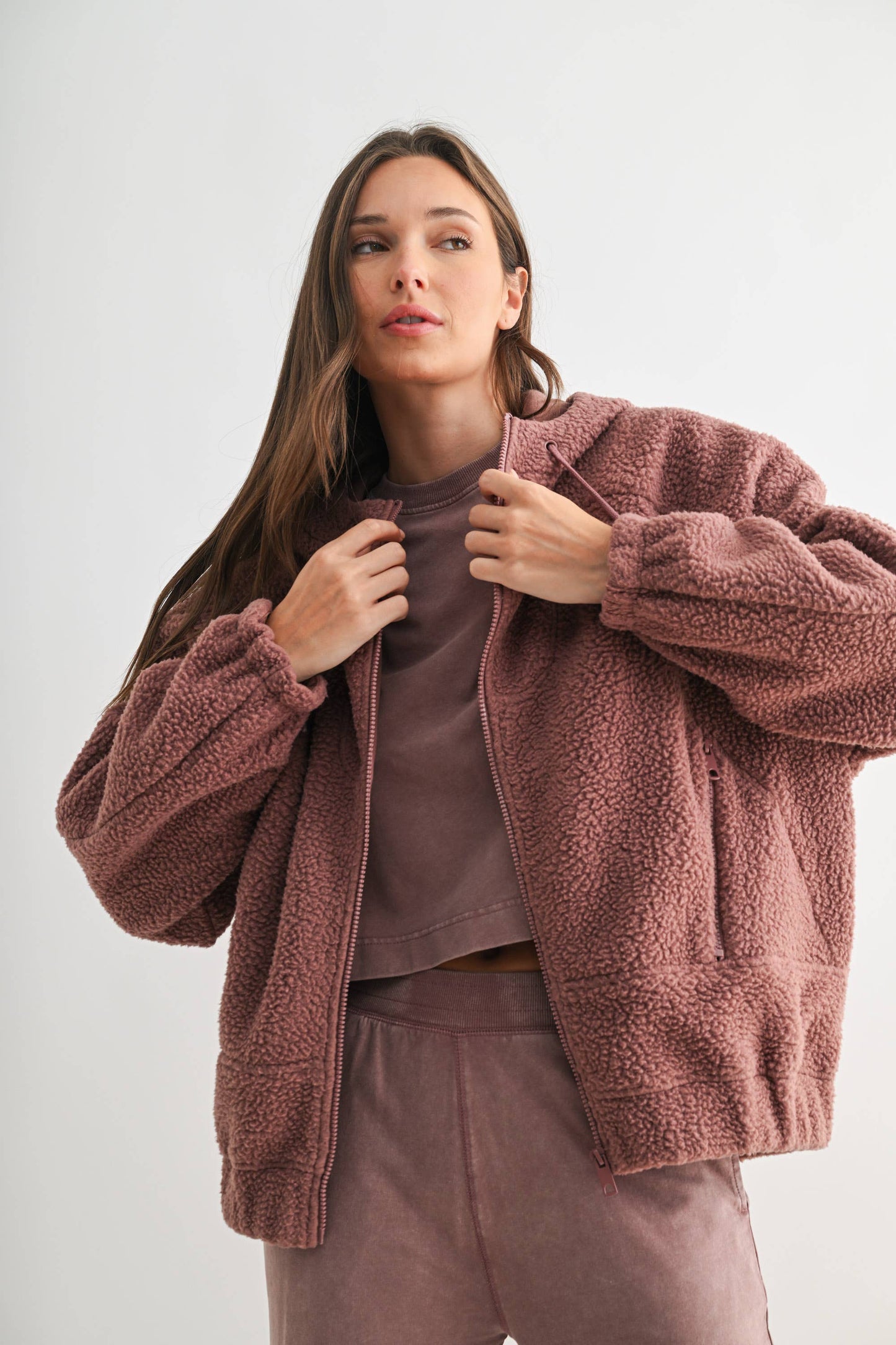 Alpine Fleece Zip Up Hoodie