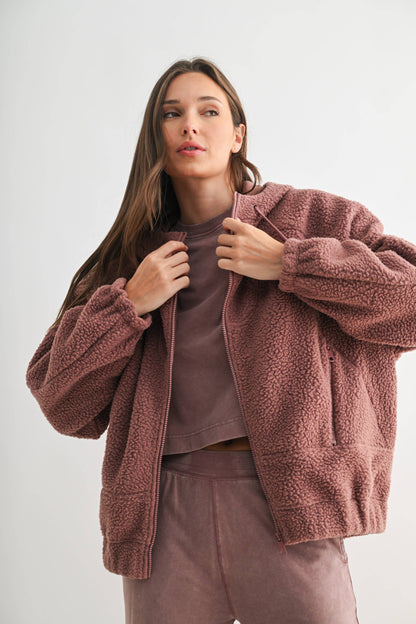 Alpine Fleece Zip Up Hoodie