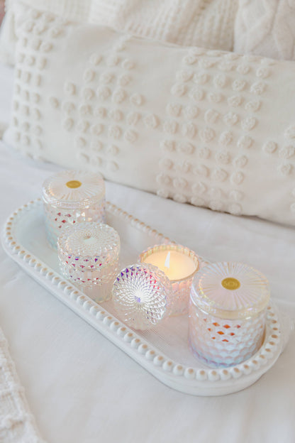 Sparkling Vanille 8oz Petite Shimmer Candle