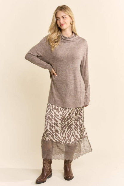 Animal Print Skirt