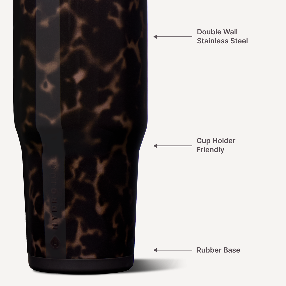 HydroJug - Mocha Tortoise 40 oz Ease2o