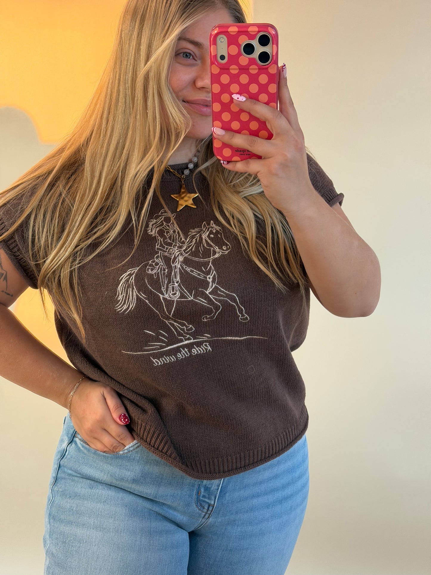 Nia Western Embroidery Sweater