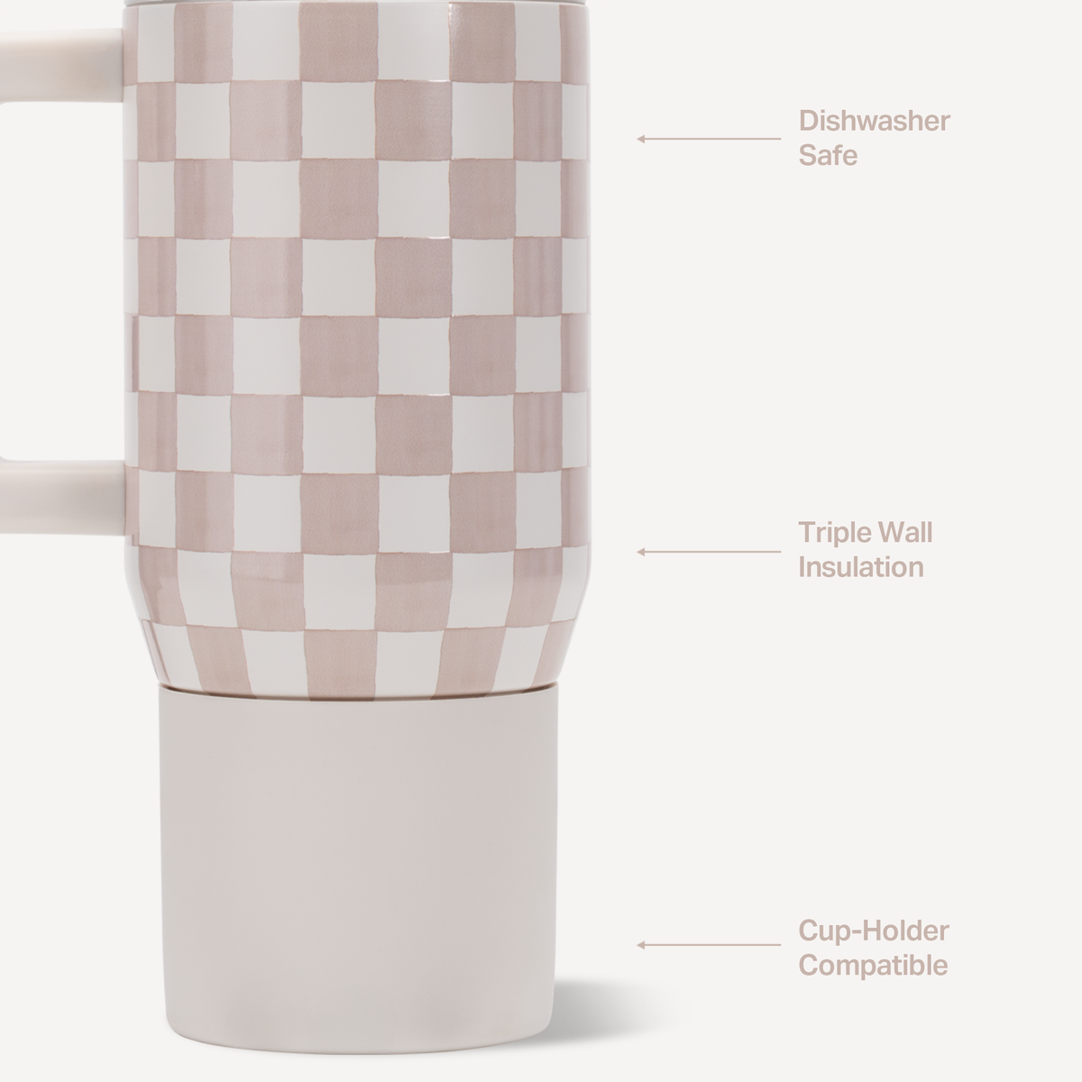 HydroJug - Sandstone 20 oz Traveler Coffee Mug