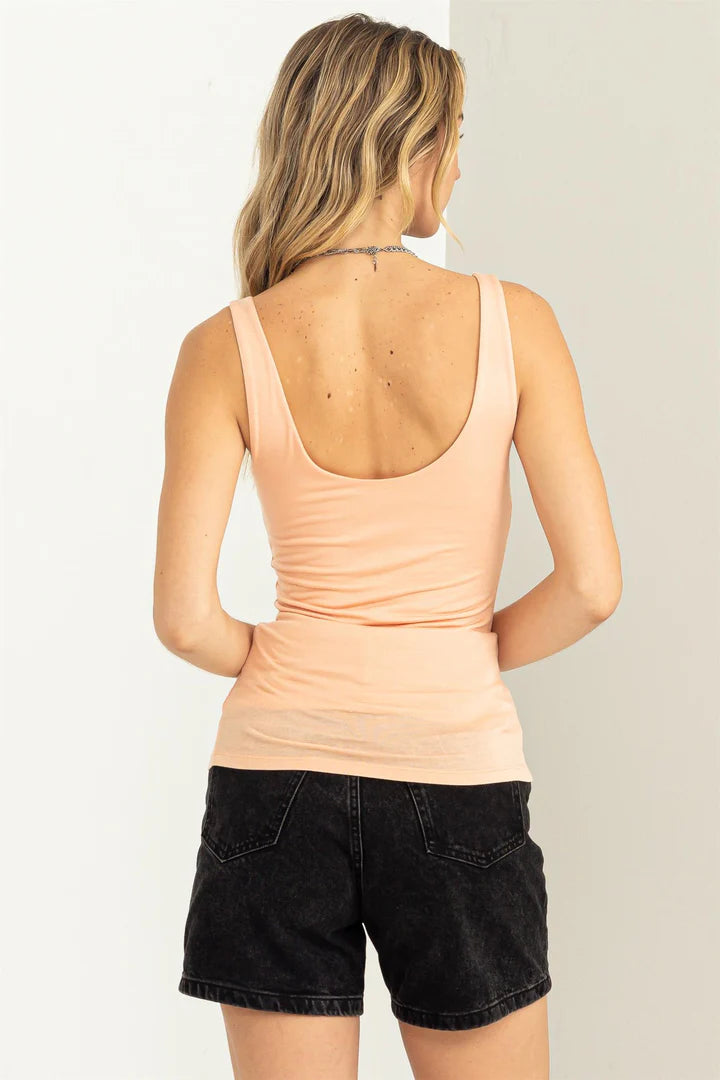 Scoop Neck Tank Top