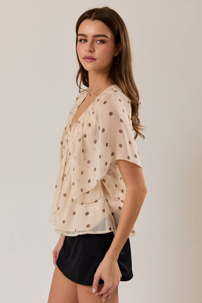 Emerson Ruffle Top