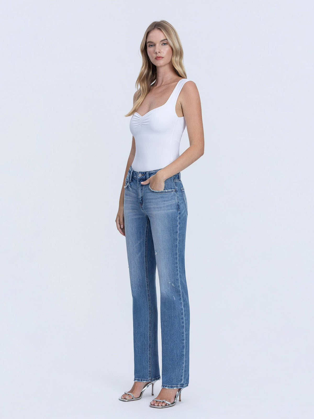 Melissa Straight Leg Jean