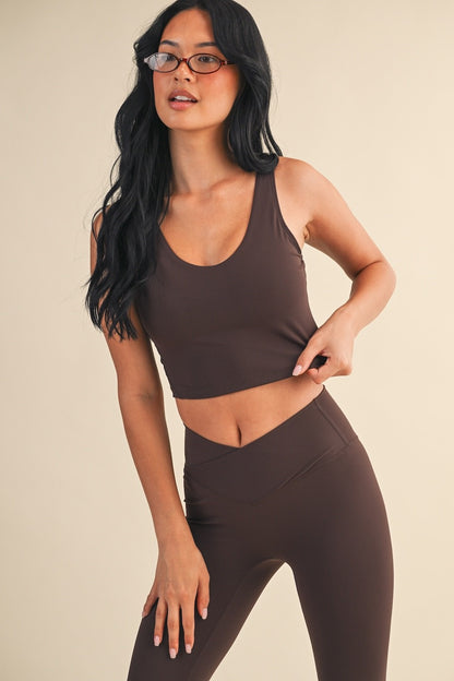 Performance Cropped Tank Top ( 3 colors )