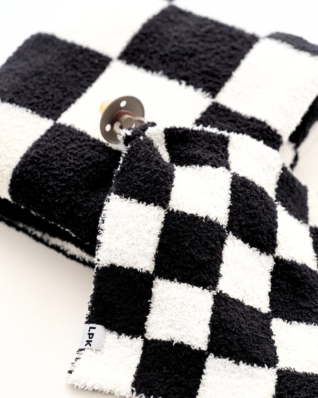 Checkered Plush Lovey