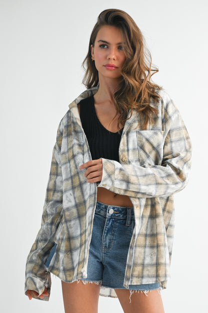 Laura Plaid Washed Flannel