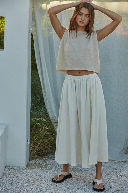 Gaelle Crop Top