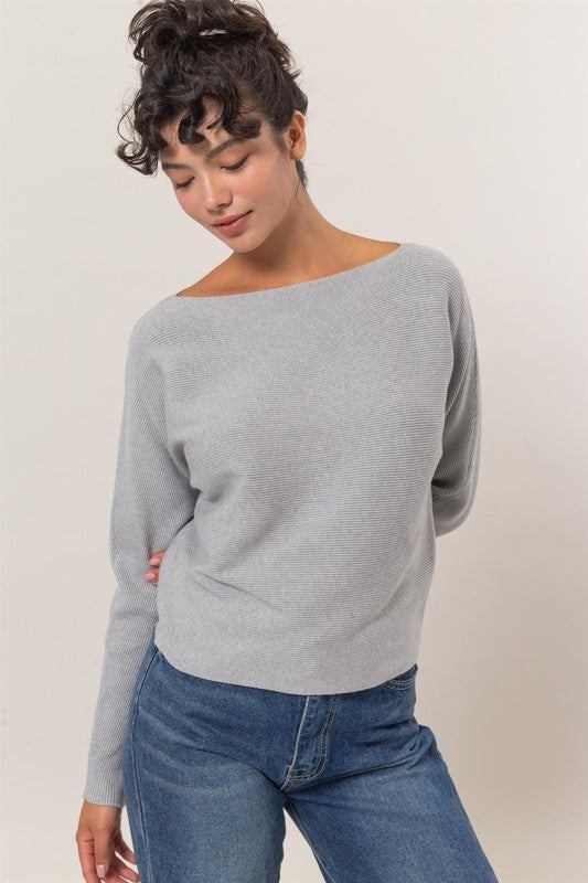 Laura Boatneck Sweater