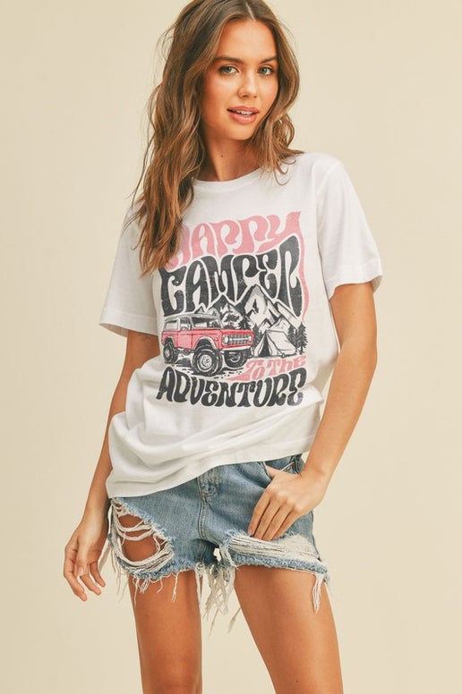 Happy Camper Graphic Tee