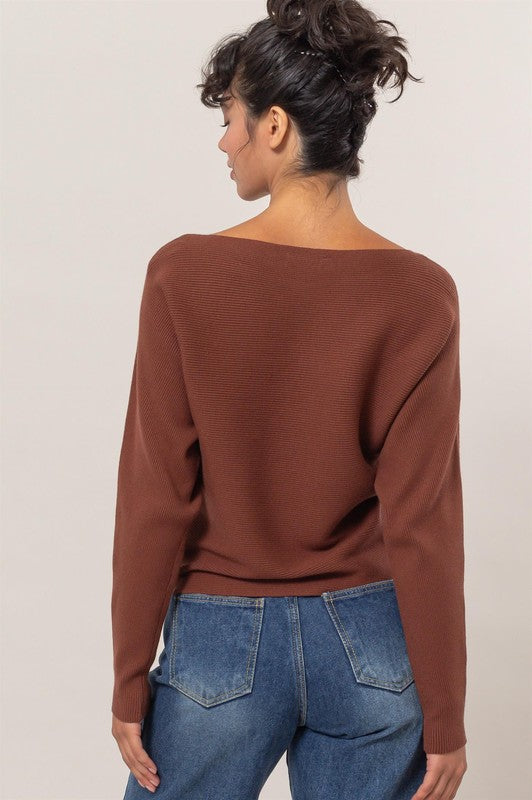 Laura Boatneck Sweater