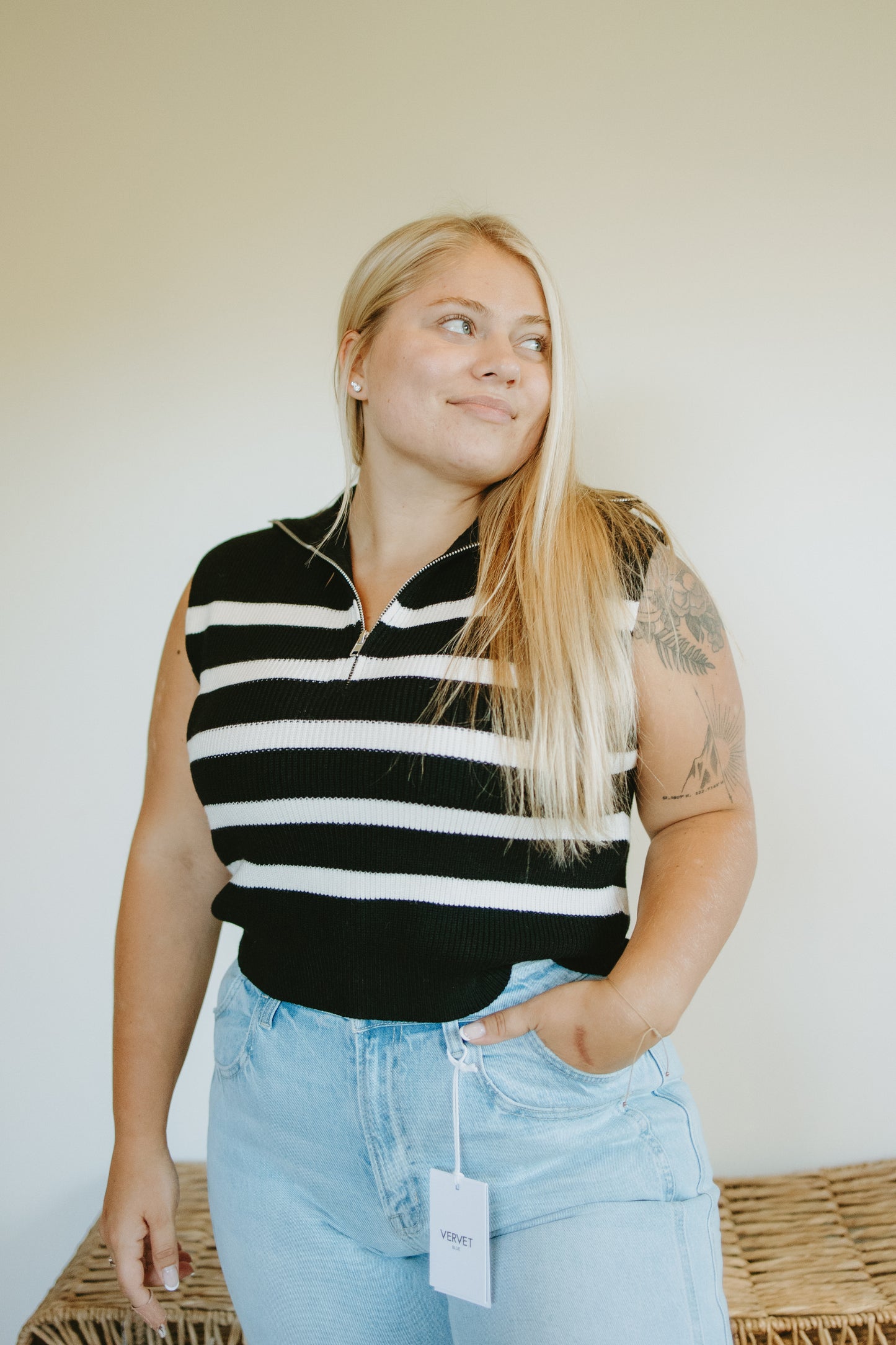 Striped Vest