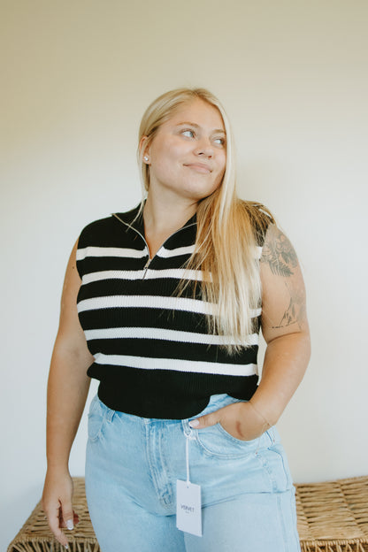 Striped Vest