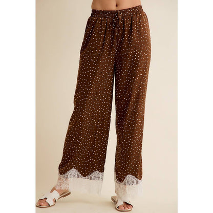 Stella Polka Dot Lace Trim