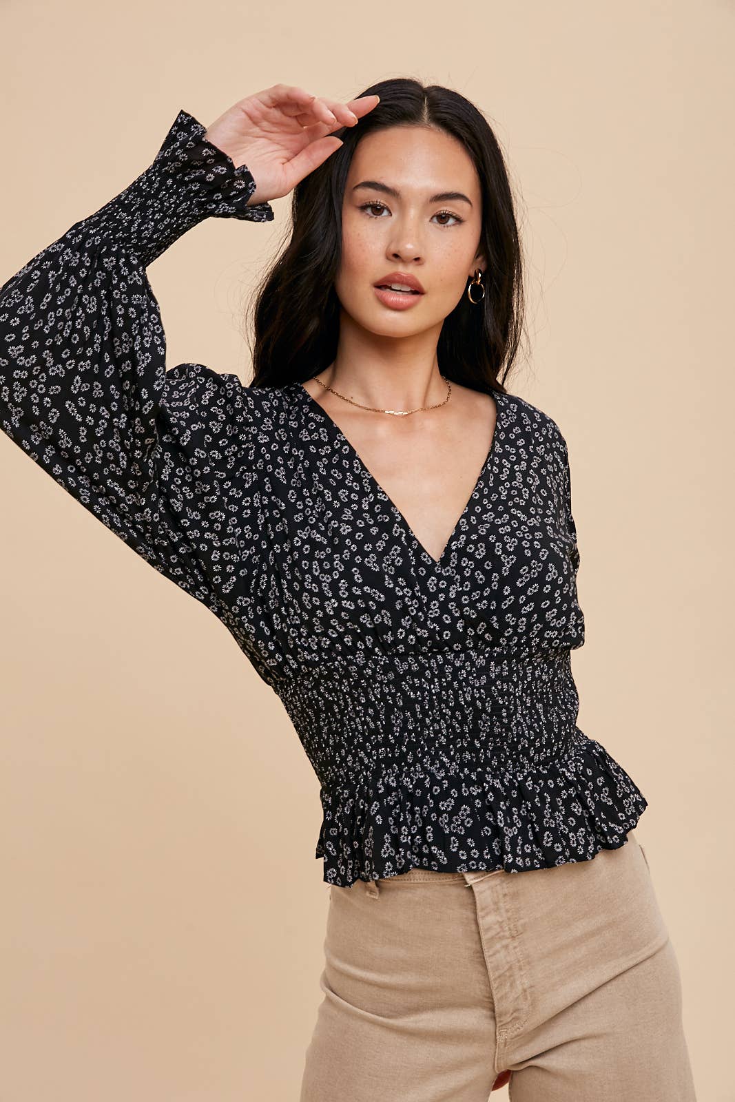 Ditsy Floral Blouse