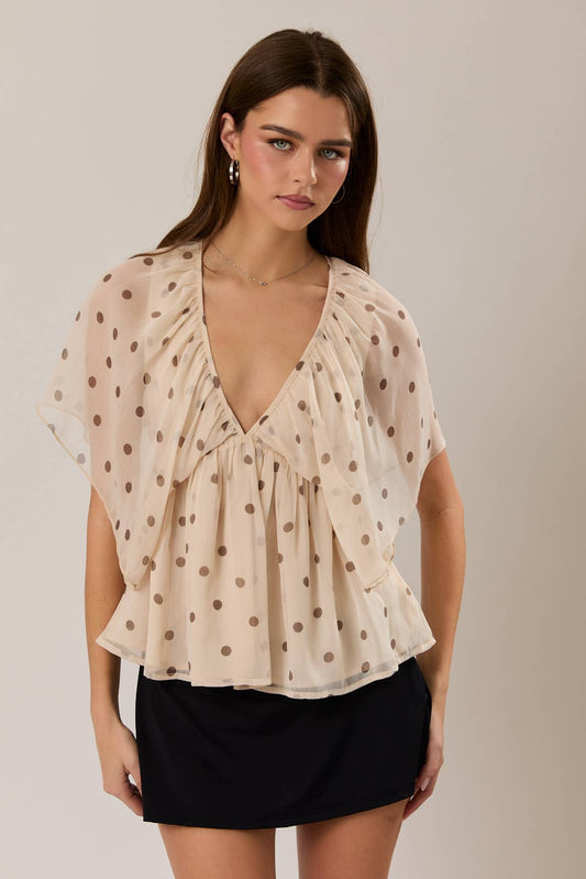 Emerson Ruffle Top