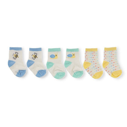 Baby Socks Trio  Love Bug