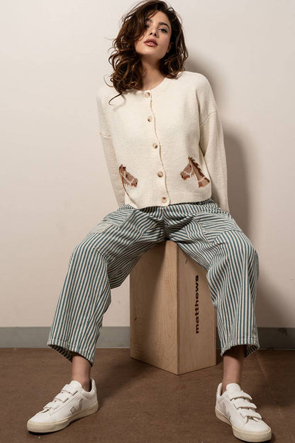 Western Horse Cardigan