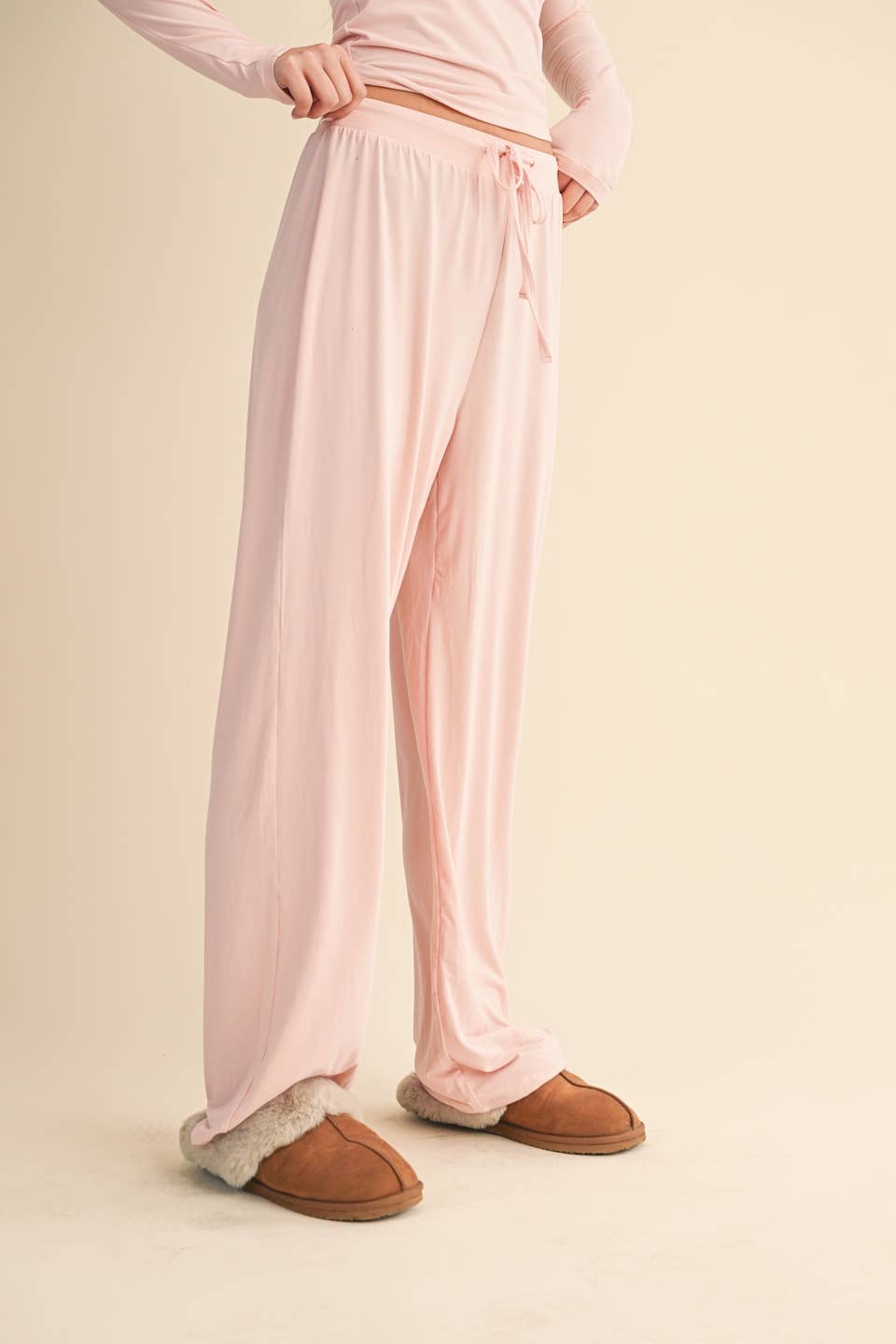 Jersey Wide Leg Pants